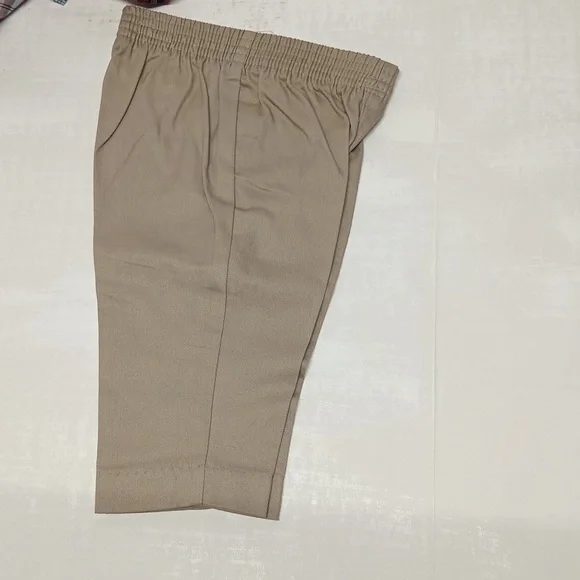 NWT IZOD Baby Christmas matching sets 3pc plaid sweater vest/shirt/pants Sz 3-6m - Picture 3 of 10